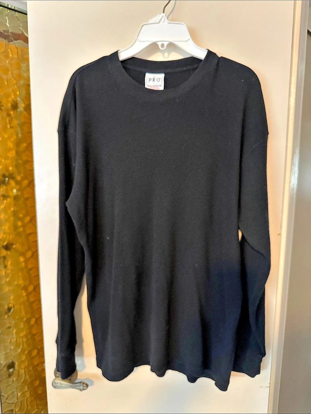 Pro Club Super Heavyweight Thermal Long Sleeve Shirt Black 2XL